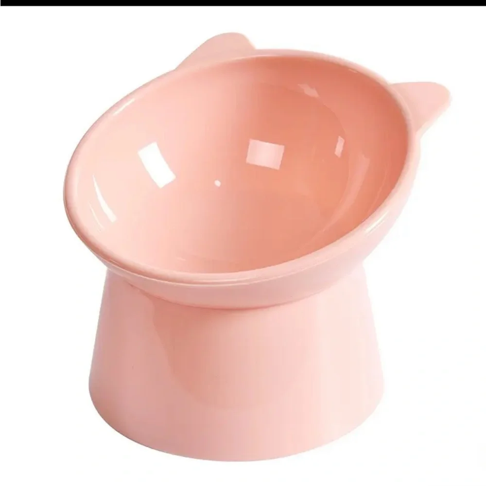 Elevated Cat Bowl NEW (pink)
